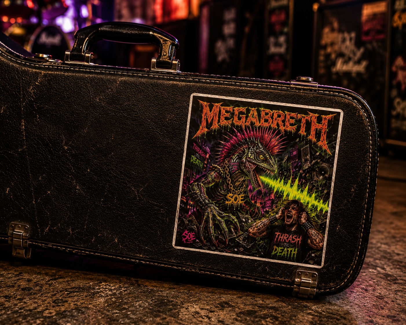 SOE "Megabreth" Die-cut Vinyl Stickers