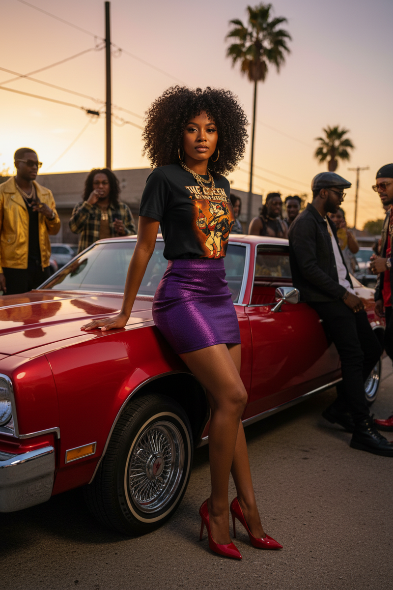 Queen of the Sauce - Candy Red Lowrider