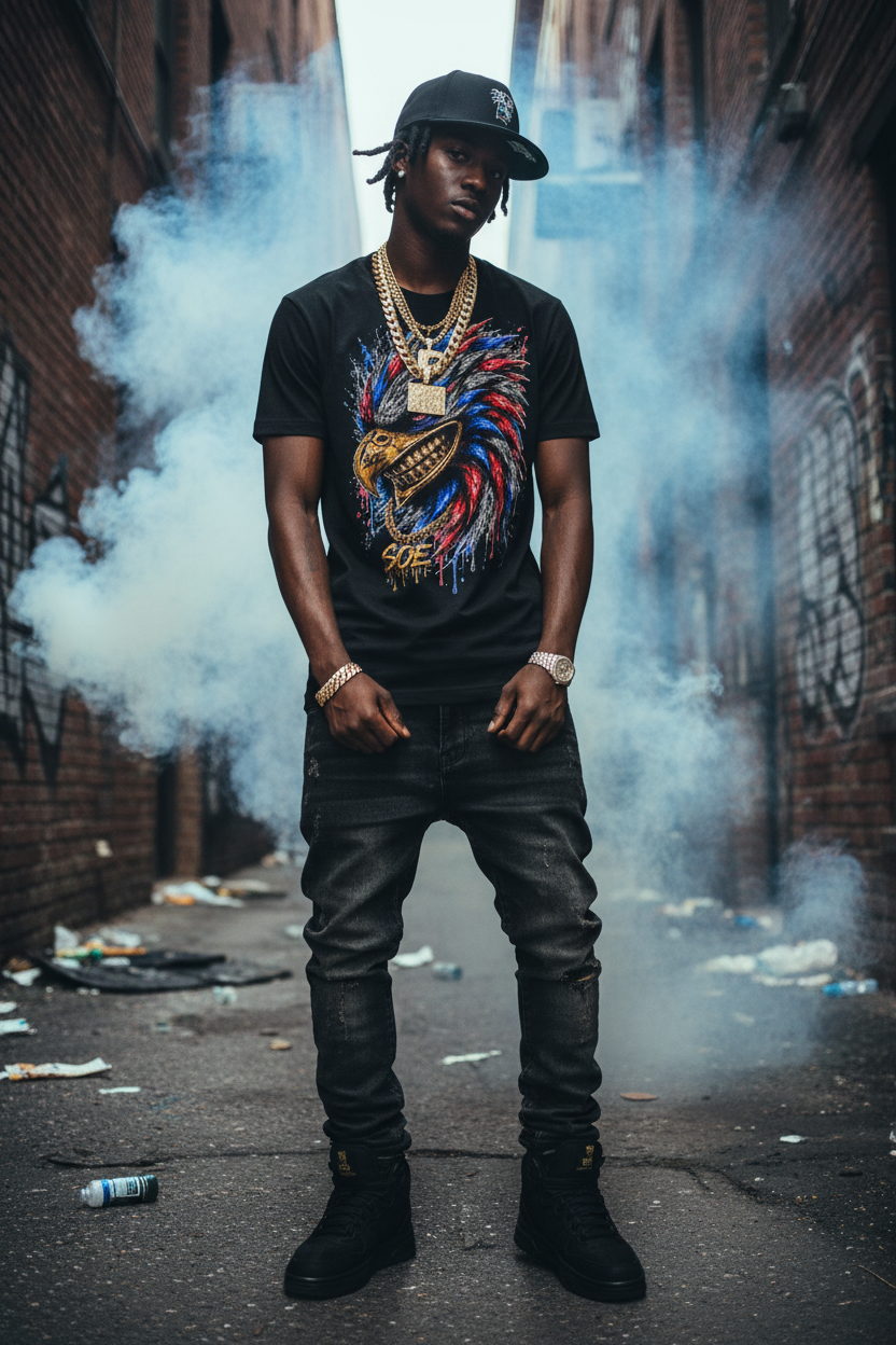 SOE Eagle - Black Hip Hop Model